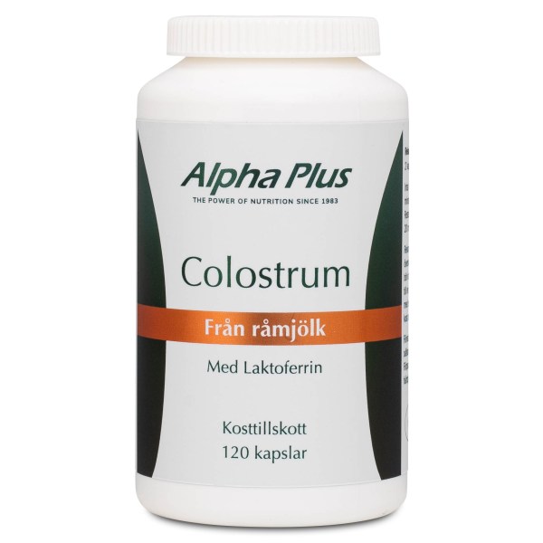 Alpha Plus Colostrum Kapslar, 120 kapsler