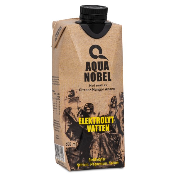 Aqua Nobel Elektrolytvand, Ananas/Citron/Mango, 500 ml billede