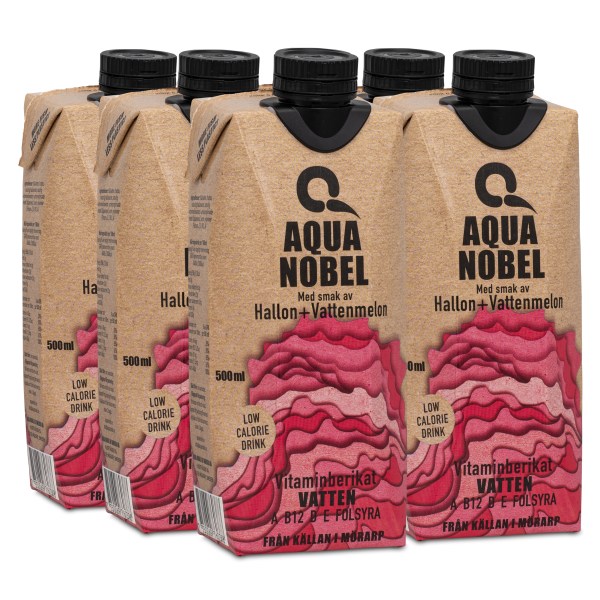 Aqua Nobel Vitaminberiget Kildevand Alive, Citron & Ingefær, 6-pak