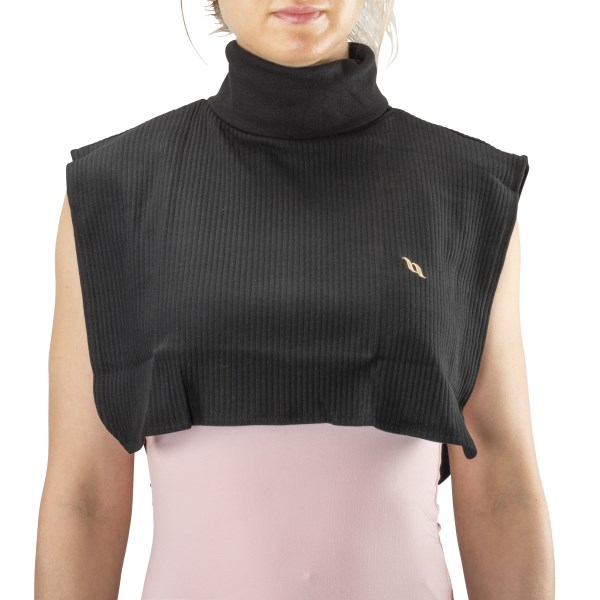 Nakkevarmer, Polokrage, S, Sort