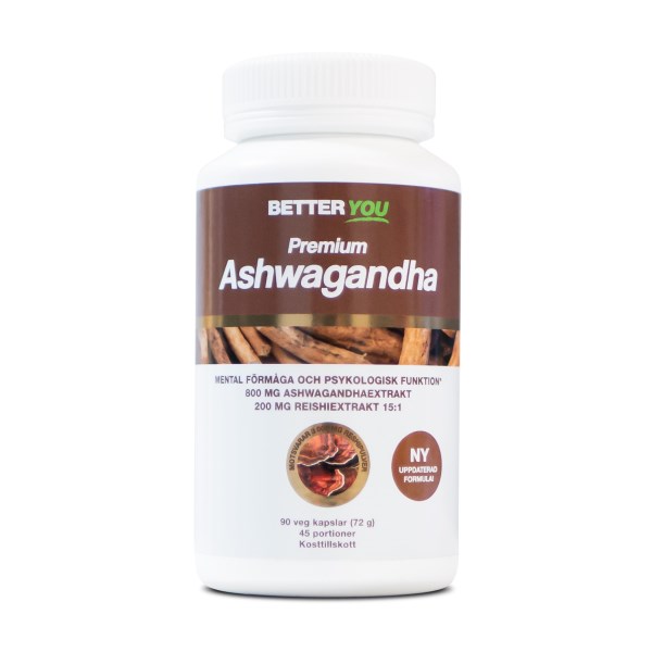 Better You Premium Ashwagandha, 90 kapsler