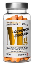 BioSalma Magnesium 350 mg + Gurkemeje Ingef�r