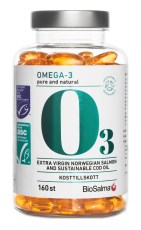 BioSalma Omega-3 MSC+ASC Milj�m�rket 800 mg 