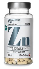 BioSalma Organisk Zink 25mg