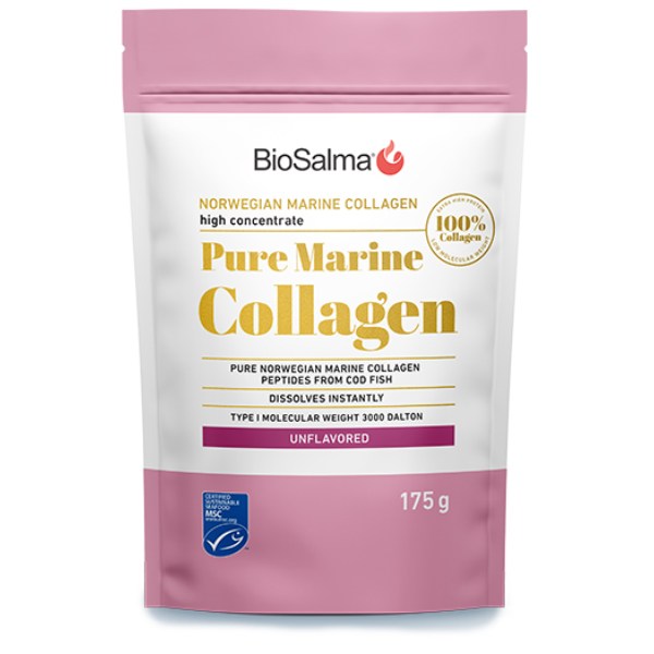 BioSalma Pure Marine Collagen, Unflavored, 175 g