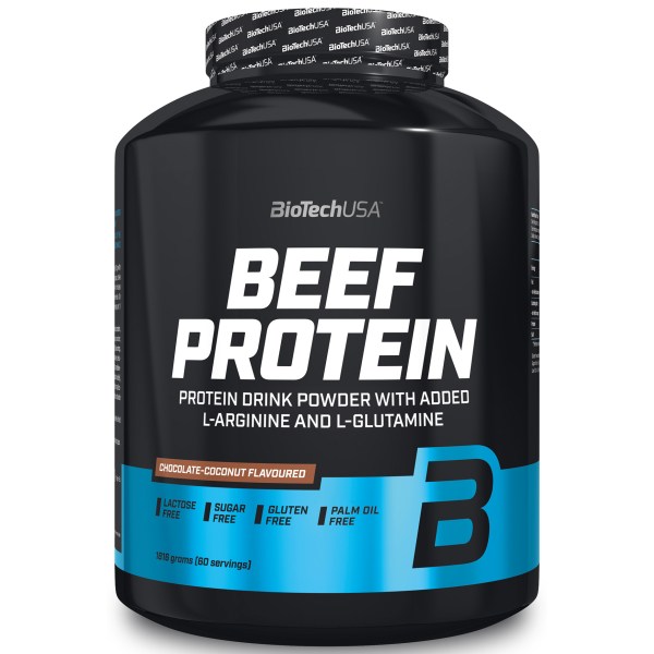 BioTechUSA Beef Protein, Chocolate-Coconut, 1816 g
