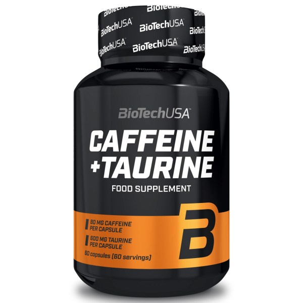 Caffeine + Taurine - 60 kapsler