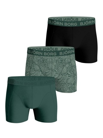 -localization-error-products-images-main-thumbnail- Bj�rn Borg Cotton Stretch Boxer 3-pack, S, Shades of Green
