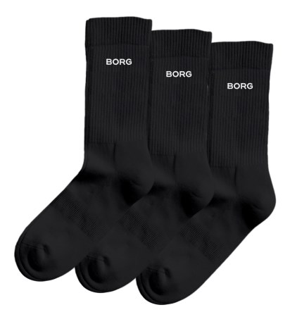 -localization-error-products-images-main-thumbnail- Bjrn Borg Essential Crew Socks 3-pak, 39-42, Sort