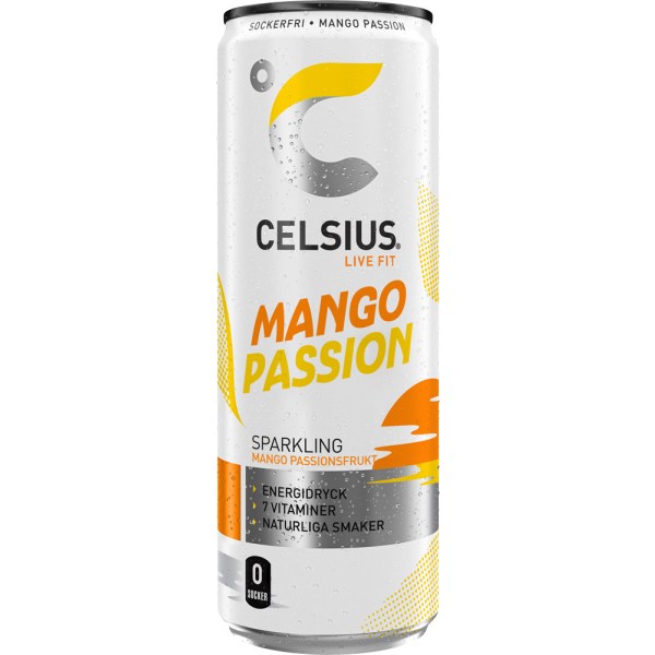 Celsius, Mango Passion, 1 stk