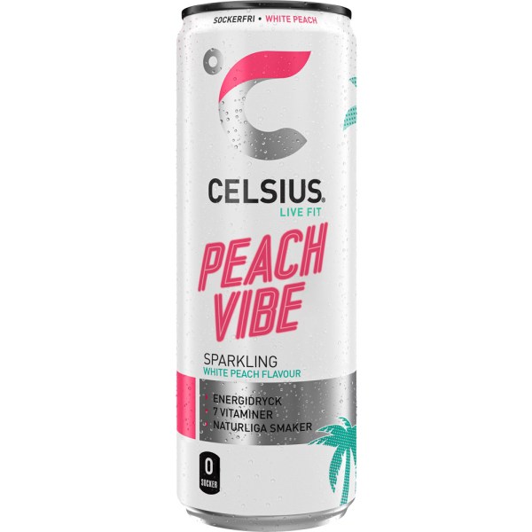 Celsius, Peach Vibe, 1 stk