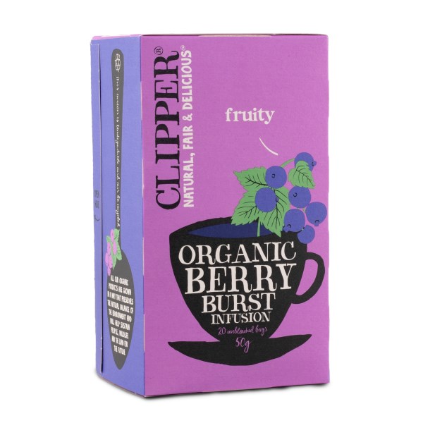 Clipper Tea Wild Berry ØKO, 20 poser billede