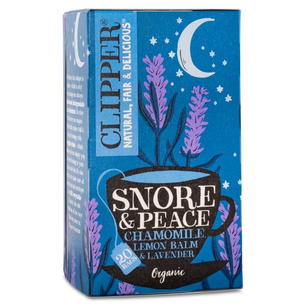 Clipper Tea Snore & Peace Infusion Tea EKO, 20 poser billede