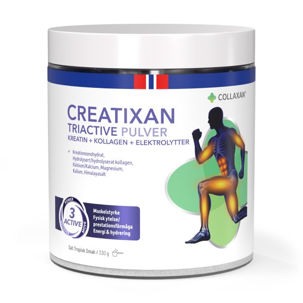 Collaxan Creatixan Triactive Pulver, Tropic, 330 g