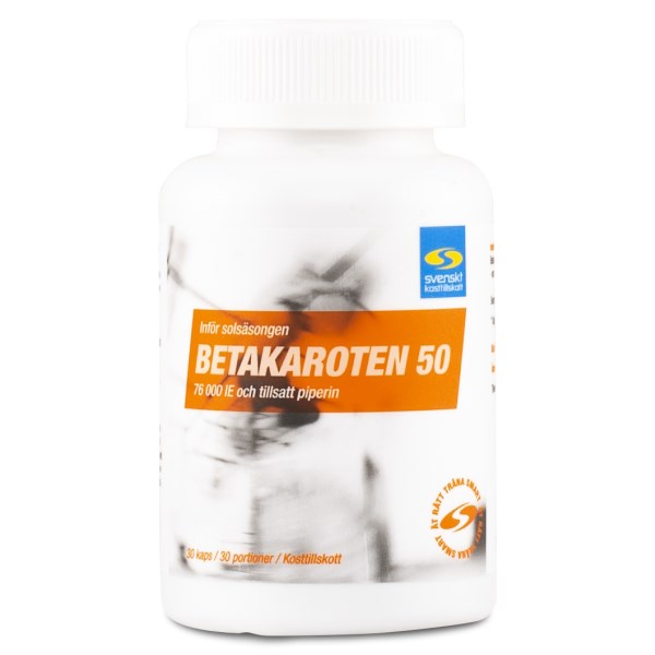 Core Betacaroten 50, 30 kapsler