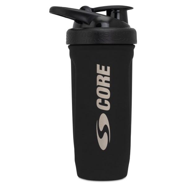 Core Steel Shaker, 900 ml, Black