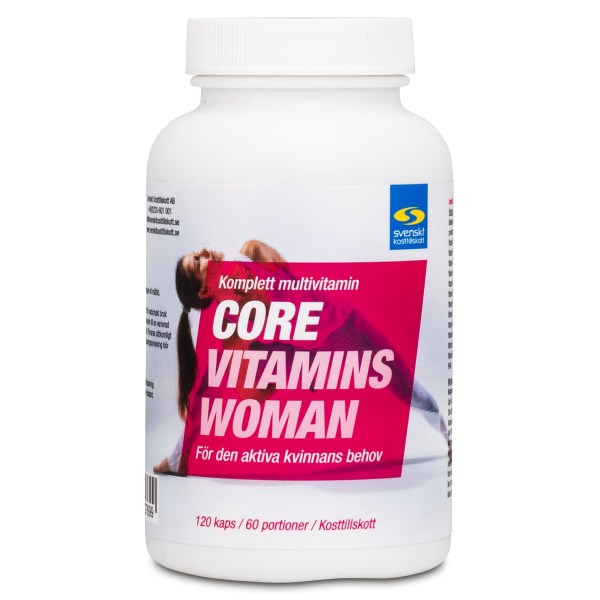 Core Vitamins Woman, 120 kapsler