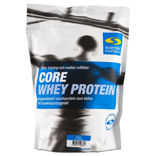 Core Whey Protein, Jordbær, 1 kg