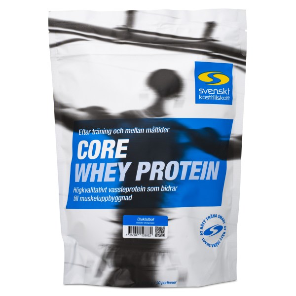 Core Whey Protein, Chokoladebolle, 1 kg