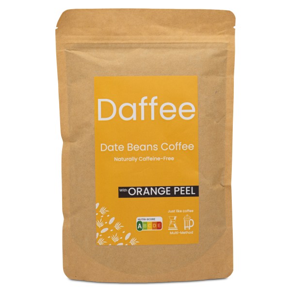 Daffee Koffeinfrit Daddelkaffe, Appelsinskal, 250 g