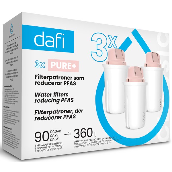 Dafi Classic Filterpatroner, 3-pak