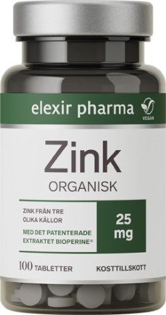 -localization-error-products-images-main-thumbnail- Elexir Pharma Organisk Zink, 100 tabl