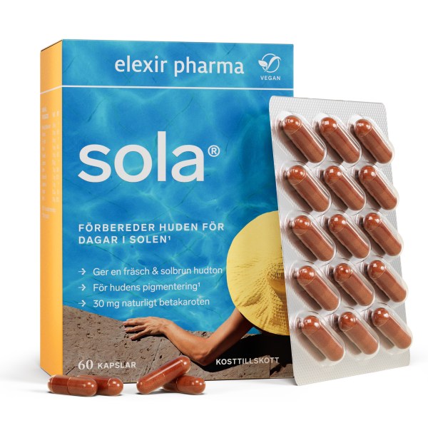 Elexir Pharma SOLA, 60 kapsler billede