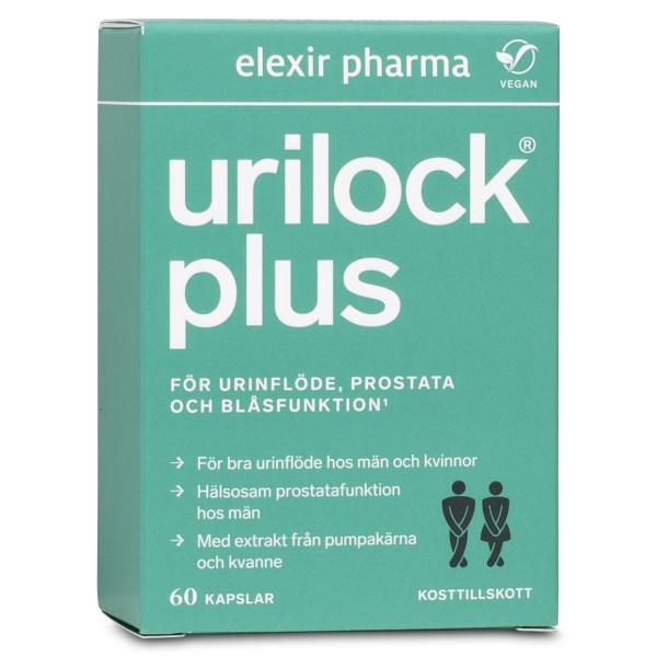 Elexir Pharma - Urilock Plus 60 kapslar