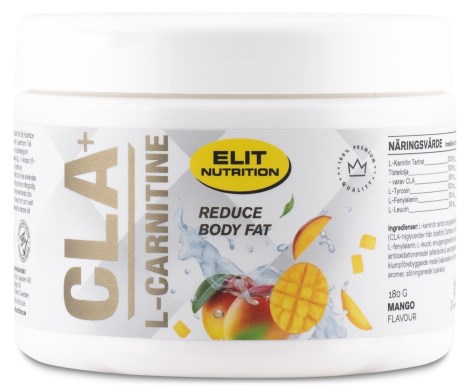 -localization-error-products-images-main-thumbnail- ELIT CLA+L-Carnitine Powder, Mango, 180 g