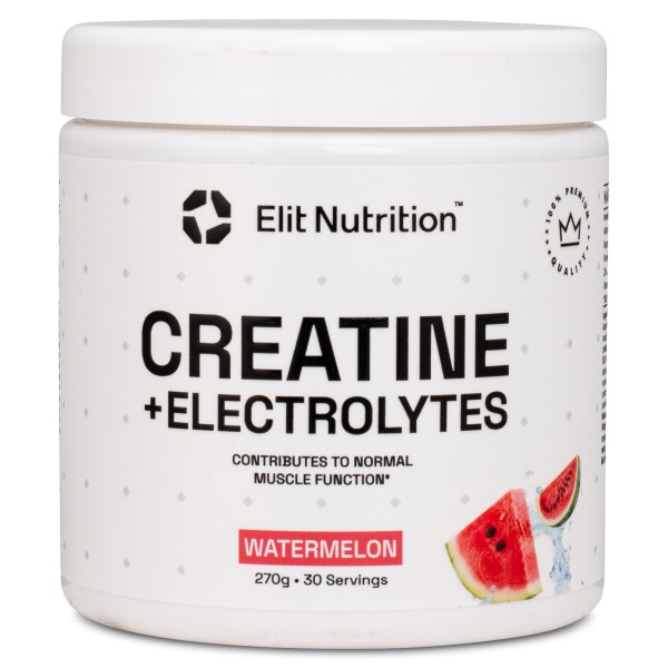 ELIT Creatine + Electrolytes, Watermelon, 270 g