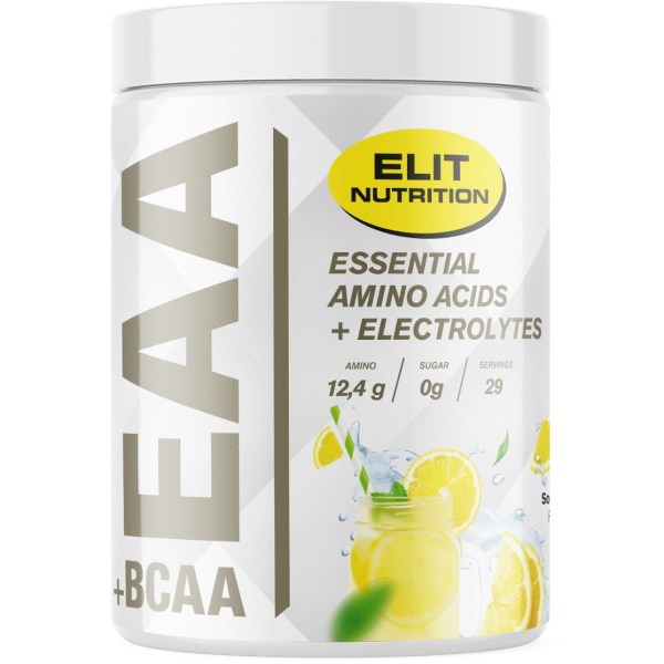 ELIT EAA+BCAA Elektrolytter, Sour Lemon, 400 g