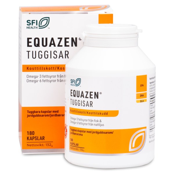 Equazen Tyggevitaminer, 180 kapsler billede