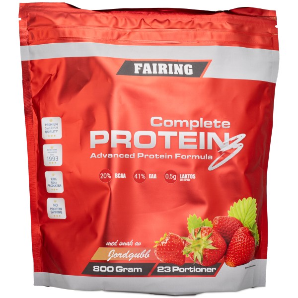 Complete Protein III, Jordbær, 800 g