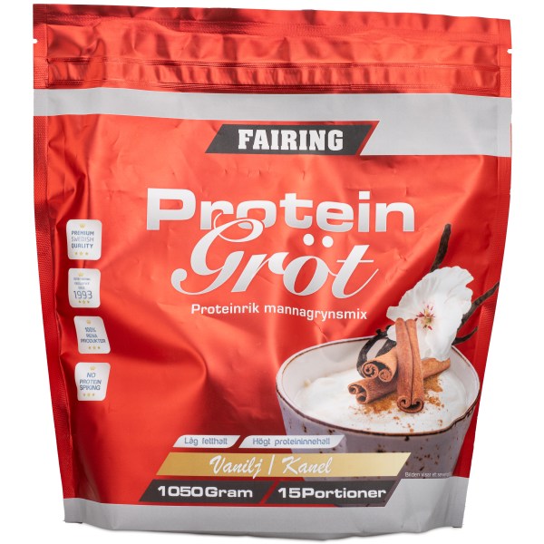 Proteingrød, Vanilla/cinnamon, 1050 g