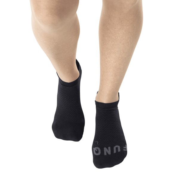 Funq Wear Wide+ Active Low Cut, 36-38, Sort