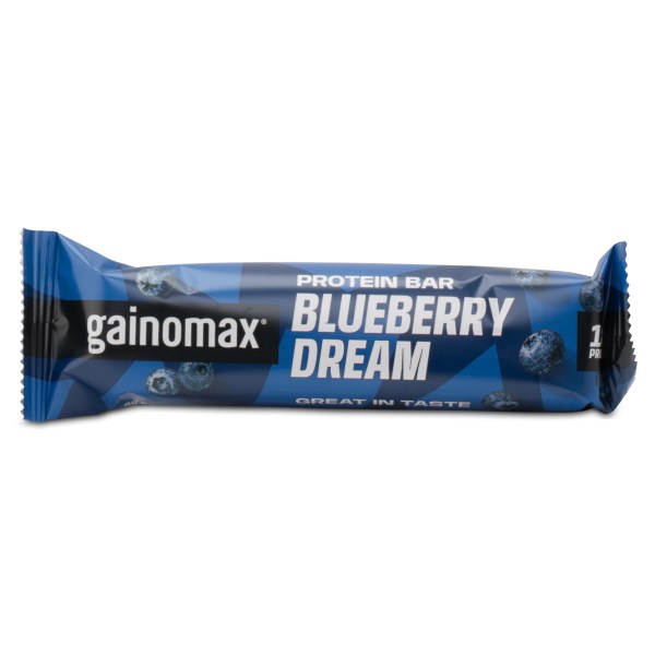 Gainomax Protein Bar, Blueberry, 1 stk