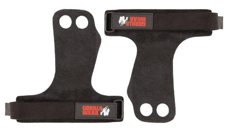 -localization-error-products-images-main-thumbnail- Gorilla Wear 2 Hole Leather Lifiting Grips, S, Black