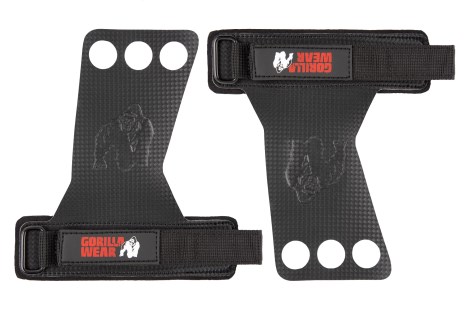 -localization-error-products-images-main-thumbnail- Gorilla Wear 3 Hole Carbon Lifting Grips, S, Black