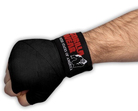 -localization-error-products-images-main-thumbnail- Gorilla Wear Boxing Hand Wraps, 4 m, Black