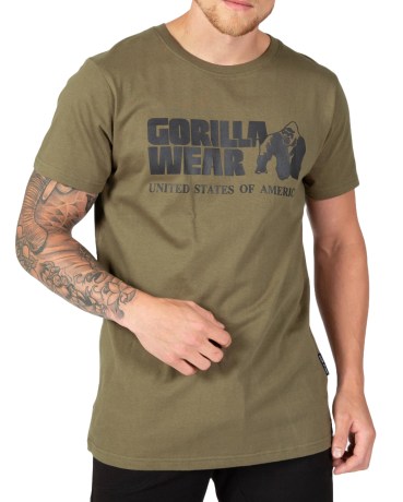 -localization-error-products-images-main-thumbnail- Gorilla Wear Classic T-shirt, S, Army Green