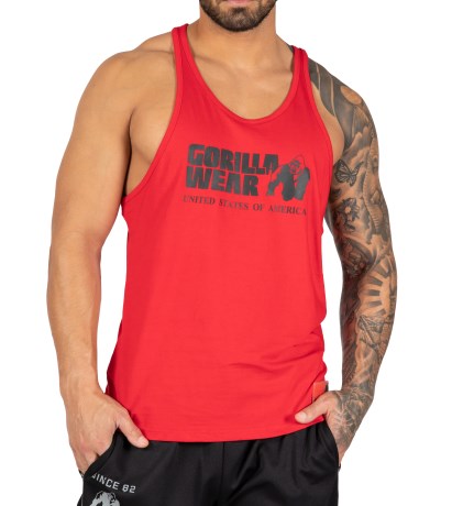 -localization-error-products-images-main-thumbnail- Gorilla Wear Classic Tank Top, L, Red