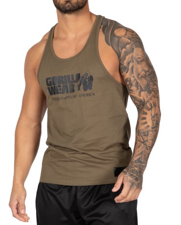 -localization-error-products-images-main-thumbnail- Gorilla Wear Classic Tank Top, M, Army Green