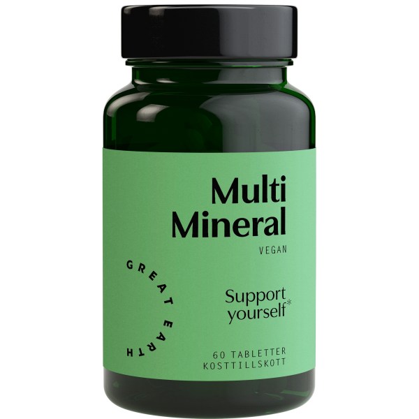 Great Earth Multi Mineral, 60 tabletter