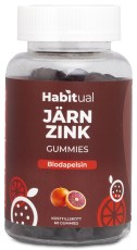 -localization-error-products-images-main-thumbnail- Habitual Zink + Jern Gummies, Blodapelsin, 60 Vingummier