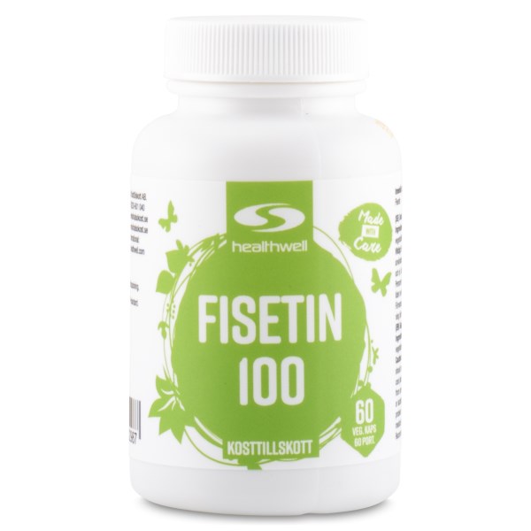 Healthwell Fisetin 100, 60 kapsler