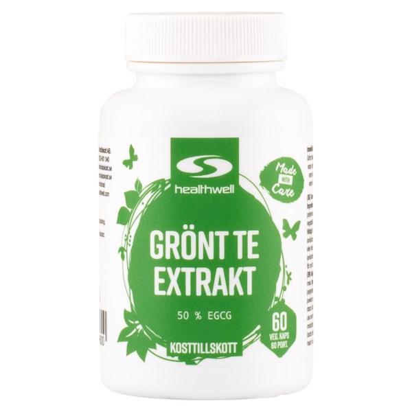Grøn Te Ekstrakt, 60 kapsler