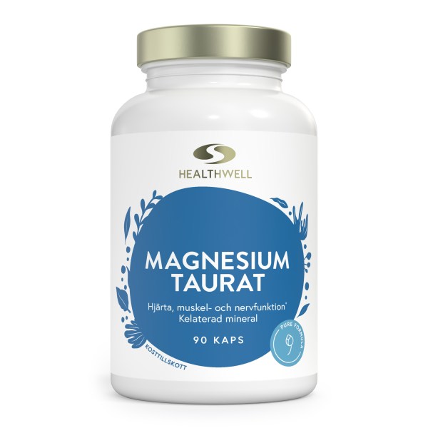 Magnesium taurate, 90 kapsler