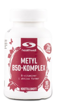 -localization-error-products-images-main-thumbnail- Healthwell Methyl B50-Kompleks, 90 kapsler