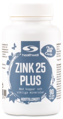 -localization-error-products-images-main-thumbnail- Healthwell Zink 25 Plus, 90 kapsler