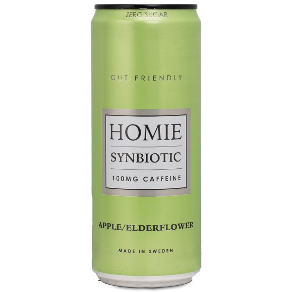 Homie Wake Up Synbiotic, Apple/ Elderflower, 1 stk